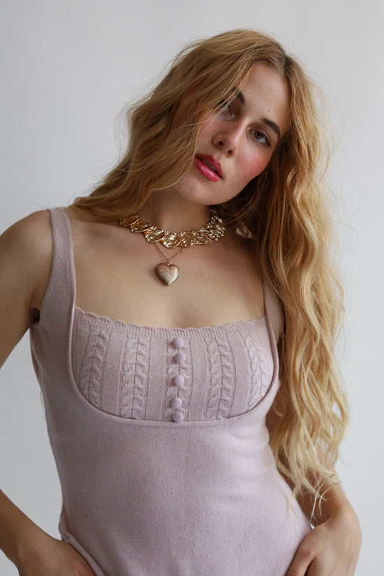 The Camille Dress in Lilac Blush
