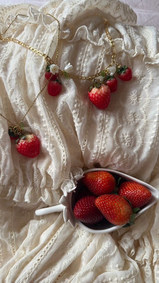 Collier Fraise