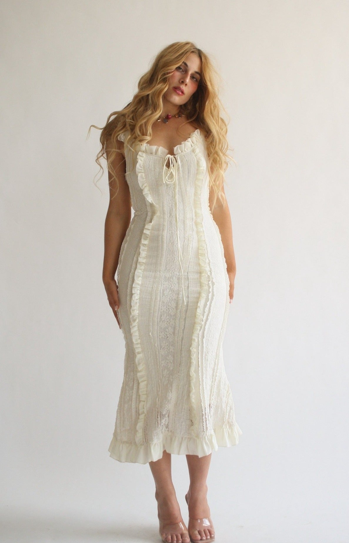 Wild Rose & Sparrow The Desire Dress in Lily Lace Wild Rose & Sparrow The Desire Dress in Lily Lace