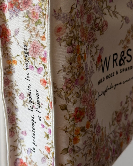 The Wild Rose & Sparrow Tote