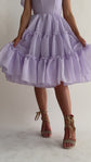 The Siena Dress in Lavande Purple