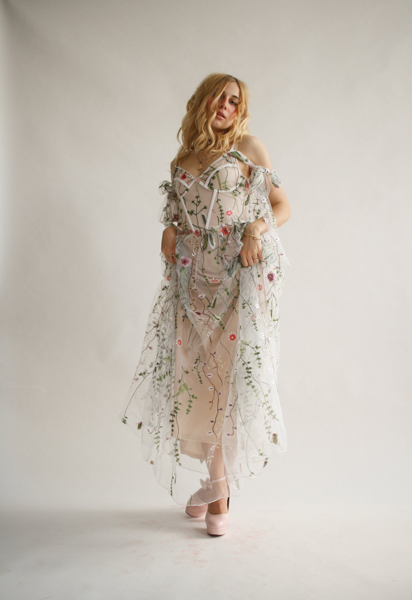 eden embroidered dress Eden Embroidered Dress