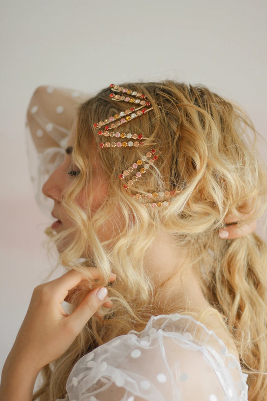 Épingle à cheveux en cristal Vesper