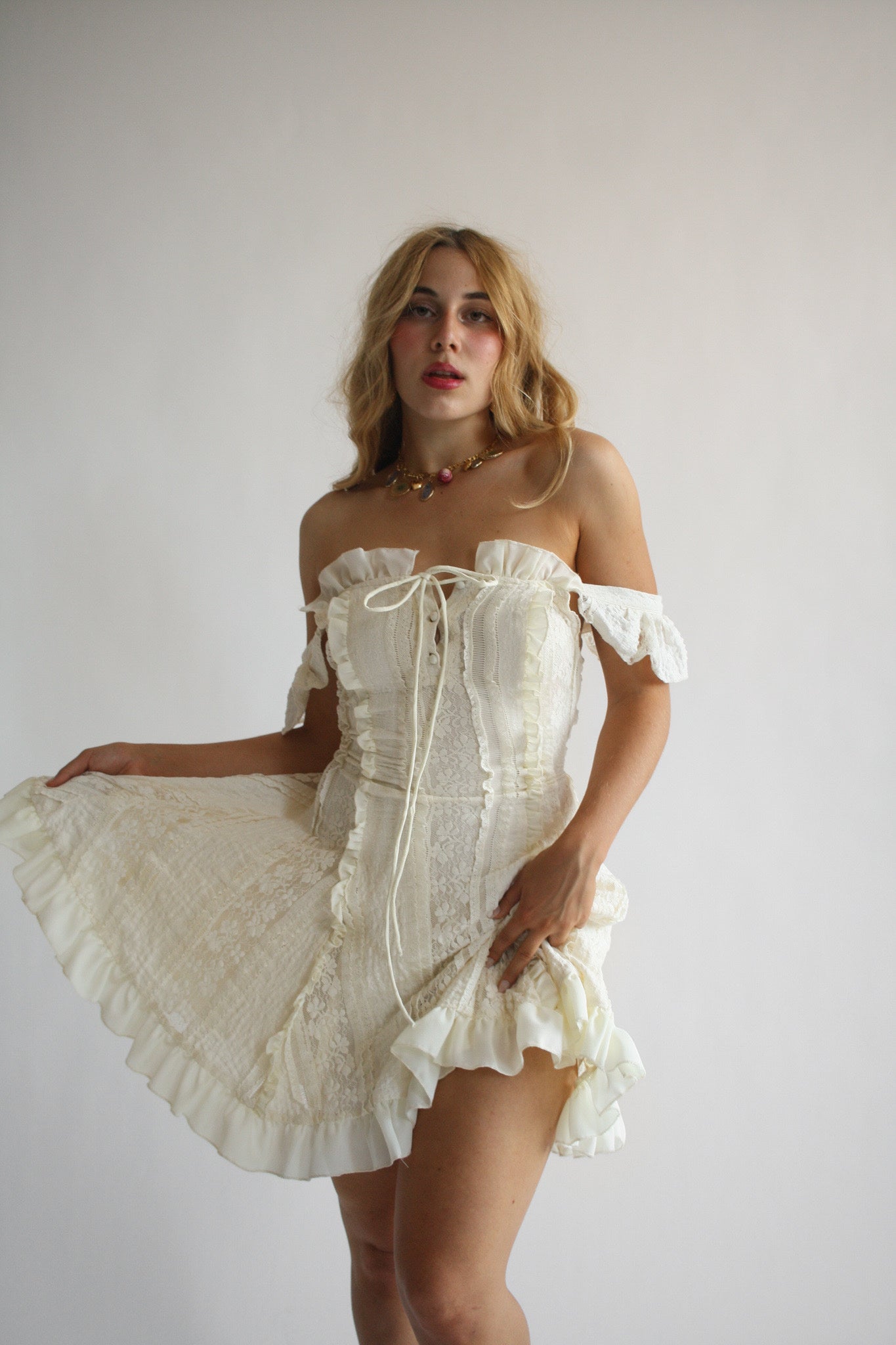 ophelia corset dress Ophelia Corset Midi Dress