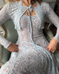 Le cardigan en dentelle Sonnet en clair de lune