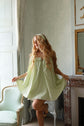 The Babydoll Dress in Melon