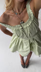The Babydoll Dress in Melon