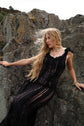 The Desirée Dress in Ink Lace