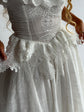 La robe Brontë en blanc