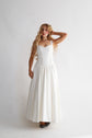 The Madeleine Gown in Seaglass White