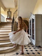 The Fae Midi Dress in White