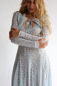Le cardigan en dentelle Sonnet en clair de lune