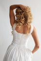The Madeleine Gown in Seaglass White