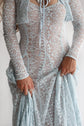 Le cardigan en dentelle Sonnet en clair de lune