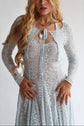 Le cardigan en dentelle Sonnet en clair de lune