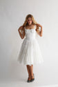 The Fae Midi Dress in White