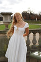 The Brontë Dress in Blanche