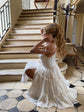 The Fae Midi Dress in White