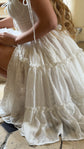 The Fae Midi Dress in White