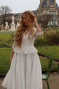 The Brontë Dress in Blanche
