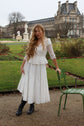 The Brontë Dress in Blanche