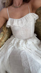 La robe Brontë en blanc