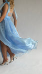 The Calypso Dress in Skyline Blue