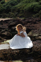The Madeleine Gown in Seaglass White