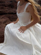 The Madeleine Gown in Seaglass White