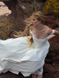 The Madeleine Gown in Seaglass White