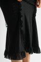 The Desirée Dress in Noir
