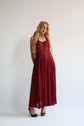The Sylph Gown in Cerise