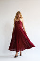 The Sylph Gown in Cerise