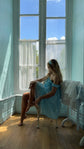 The Babydoll Dress in Piscine