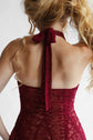 The Sylph Gown in Cerise