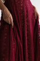 The Sylph Gown in Cerise
