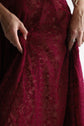 The Sylph Gown in Cerise