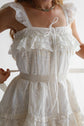 La robe Ophélie en dentelle de lys