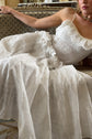 La robe Brontë en blanc