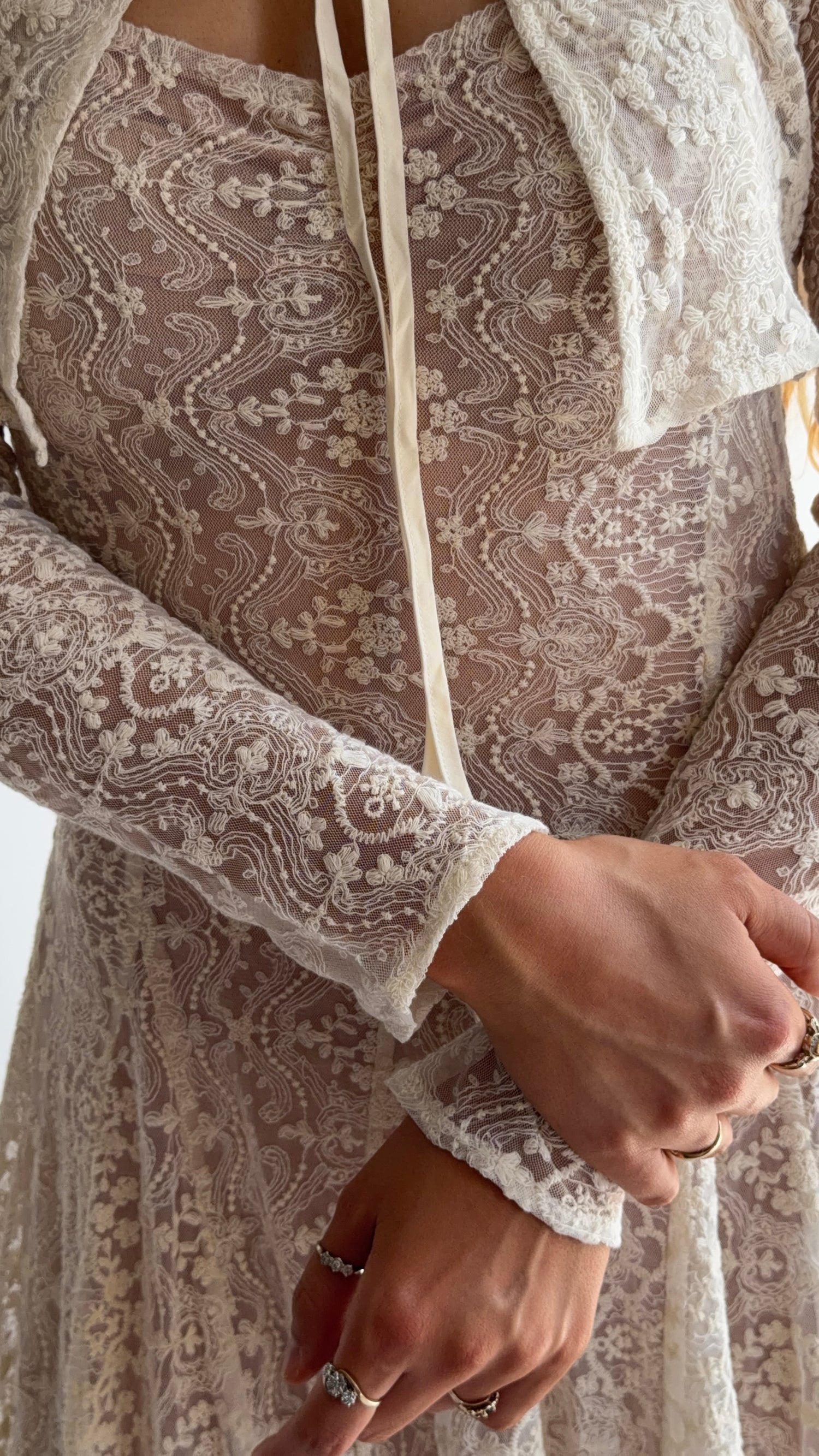 lace cardigan for wedding dress Amazon.com: Bridal Sweater, Wedding Knitted Pullover, Bridal Ivory Cardigan, Knitted Sweater for Wedding Dress, Bridal Top, Cover Up for Bride, Sweater with Lace Decoration, Wedding Attire, Bridal Outerwear (L) : Clothing, Shoes