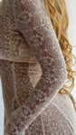 The Sonnet Lace Cardigan in Moonlight