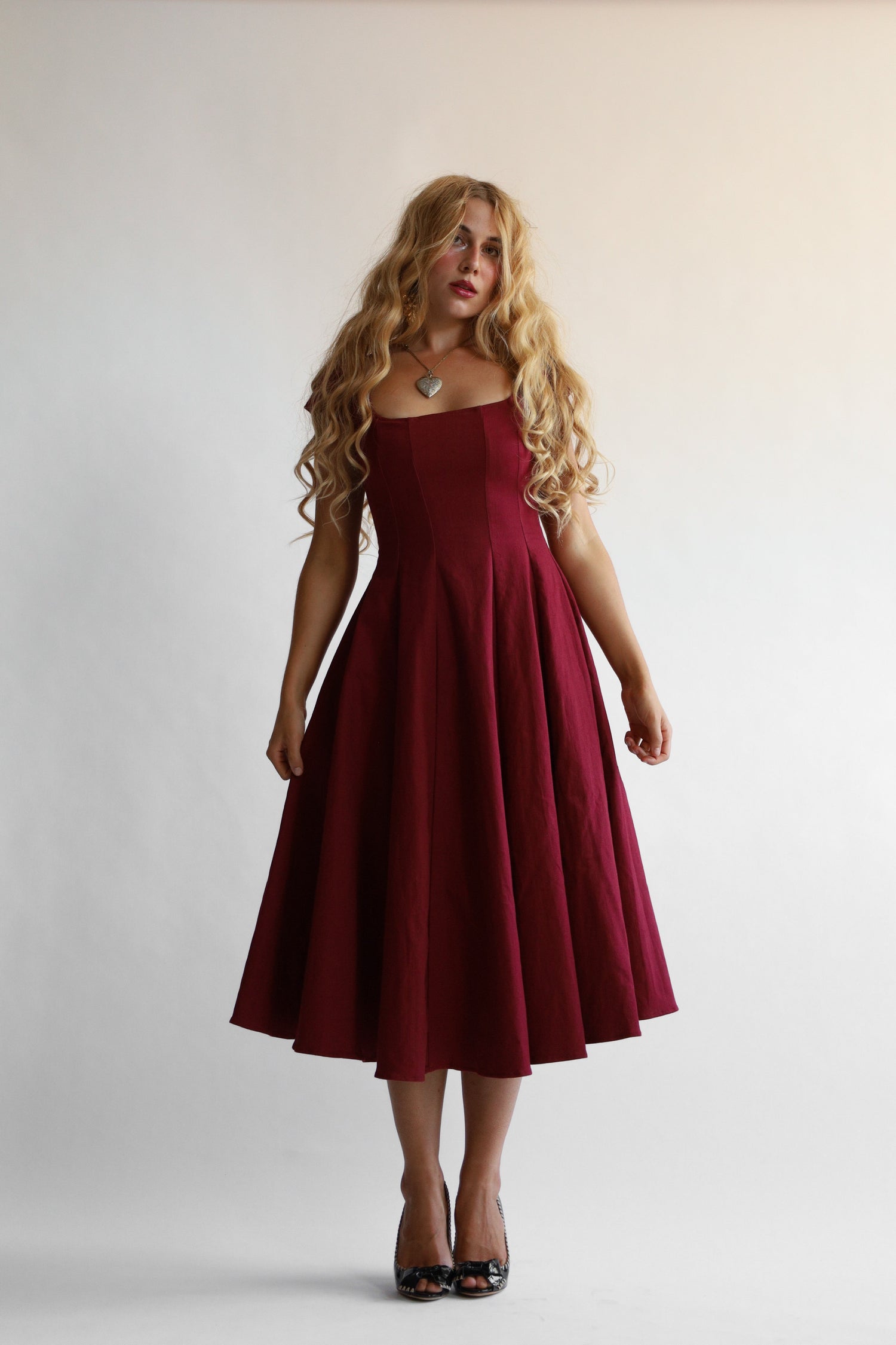 Wild Rose & Sparrow The Bront Dress 1X Wild Rose & Sparrow The Bront Dress 1X