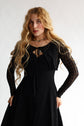 The Juliette Dress in Black
