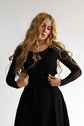 The Juliette Dress in Black