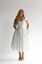 The Brontë Dress in Blanche