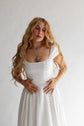 The Brontë Dress in Blanche