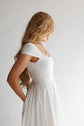 The Brontë Dress in Blanche