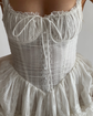 The Fae Midi Dress in White