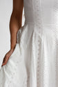 The Brontë Dress in Blanche