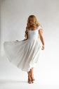The Brontë Dress in Blanche
